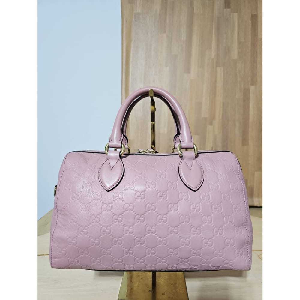 Gucci Boston leather handbag - image 3