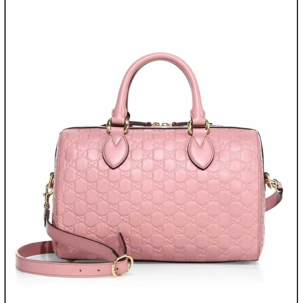 Gucci Boston leather handbag - image 5