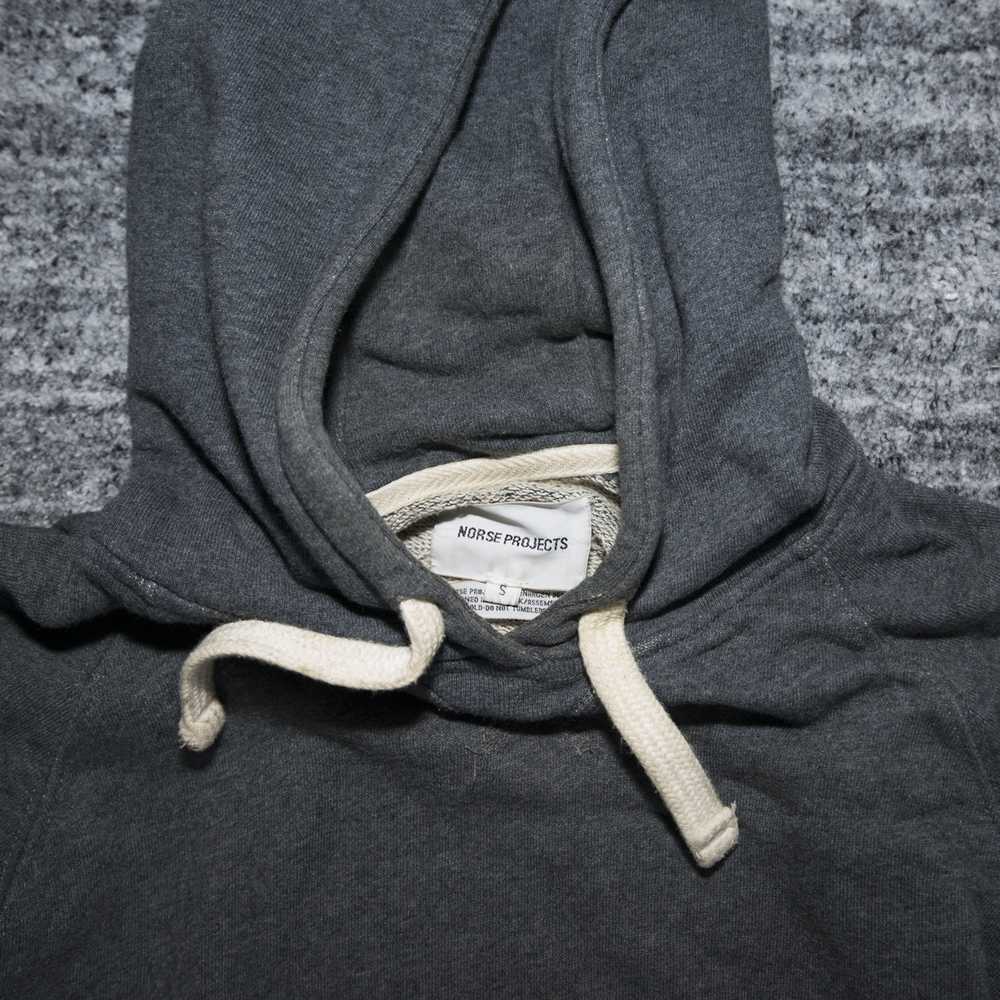 Norse Projects norse projects gray hoodie - image 1