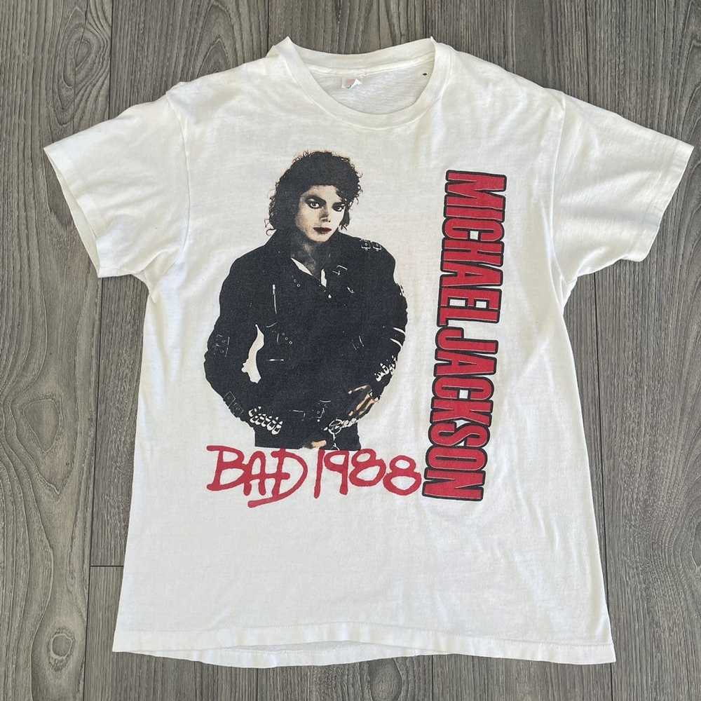 Michael Jackson 1988 Vintage Michael Jackson Bad … - image 1