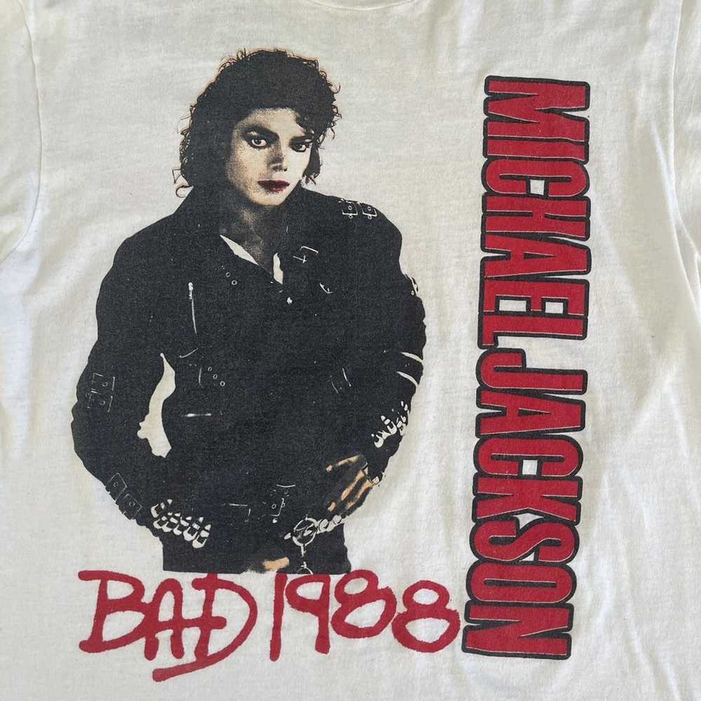 Michael Jackson 1988 Vintage Michael Jackson Bad … - image 2