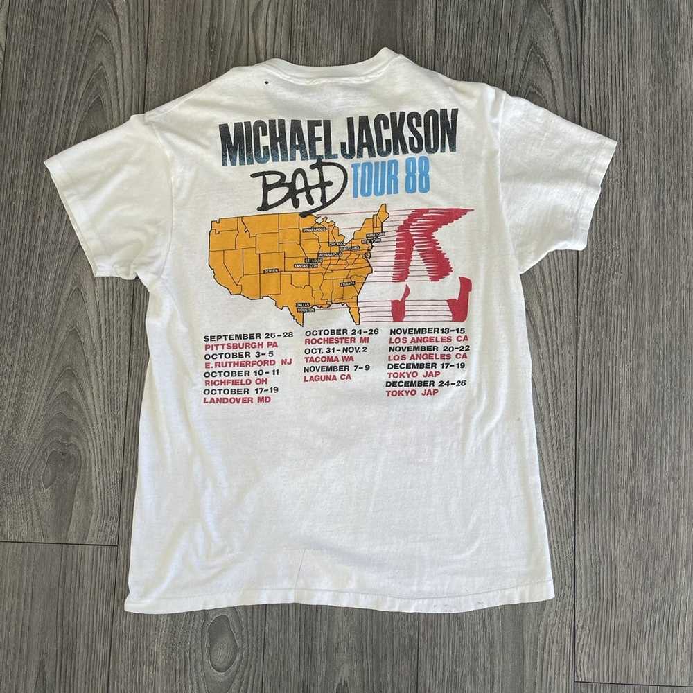 Michael Jackson 1988 Vintage Michael Jackson Bad … - image 4