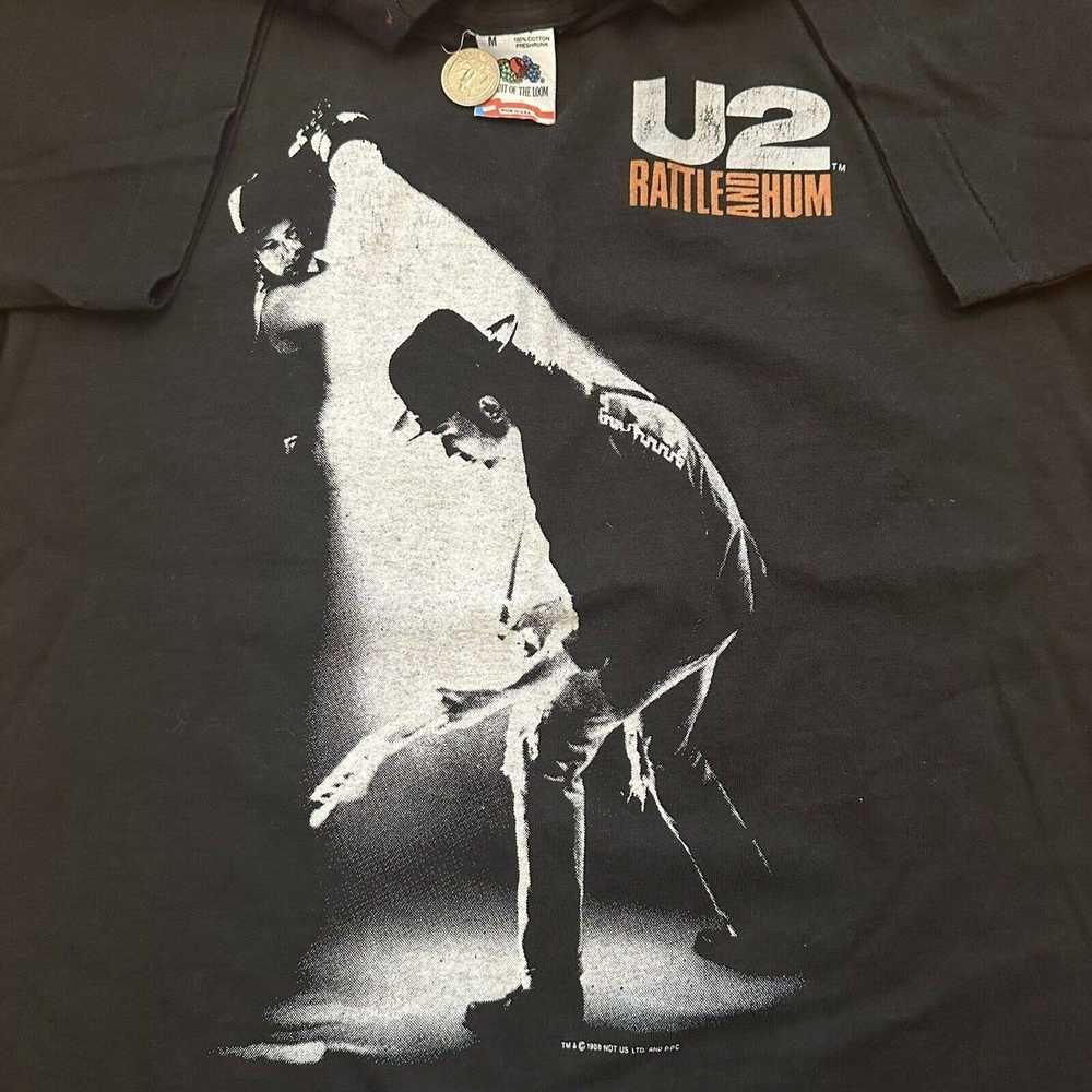 Band Tees × Made In Usa × Vintage Vintage 1988 U2… - image 1