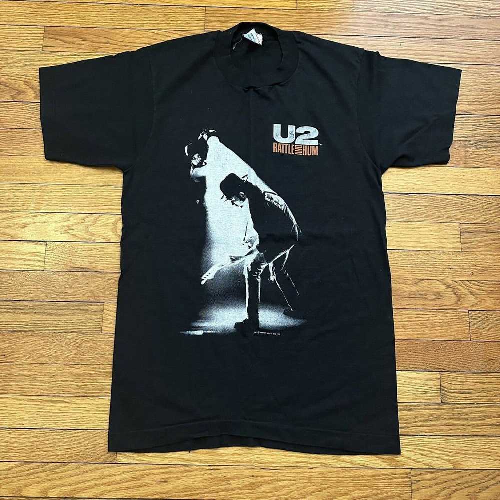 Band Tees × Made In Usa × Vintage Vintage 1988 U2… - image 2