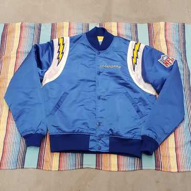 NFL LA Chargers Jacket Size 2XL G111 Apparel Warm Polyester Lined Jacket