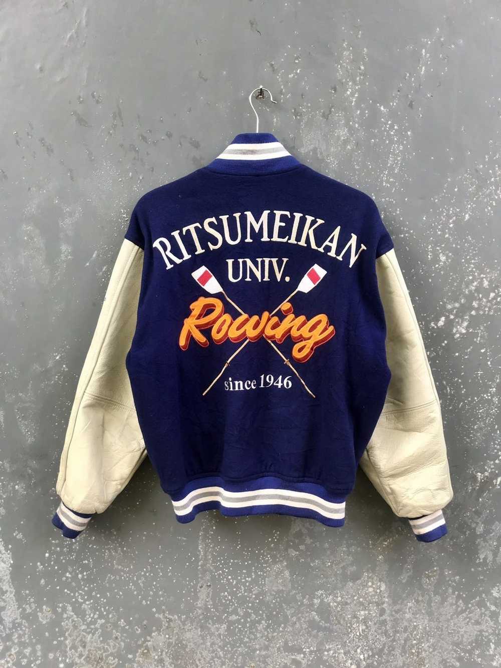 Japanese Brand × Varsity Jacket Vintage RitsuMeik… - image 1