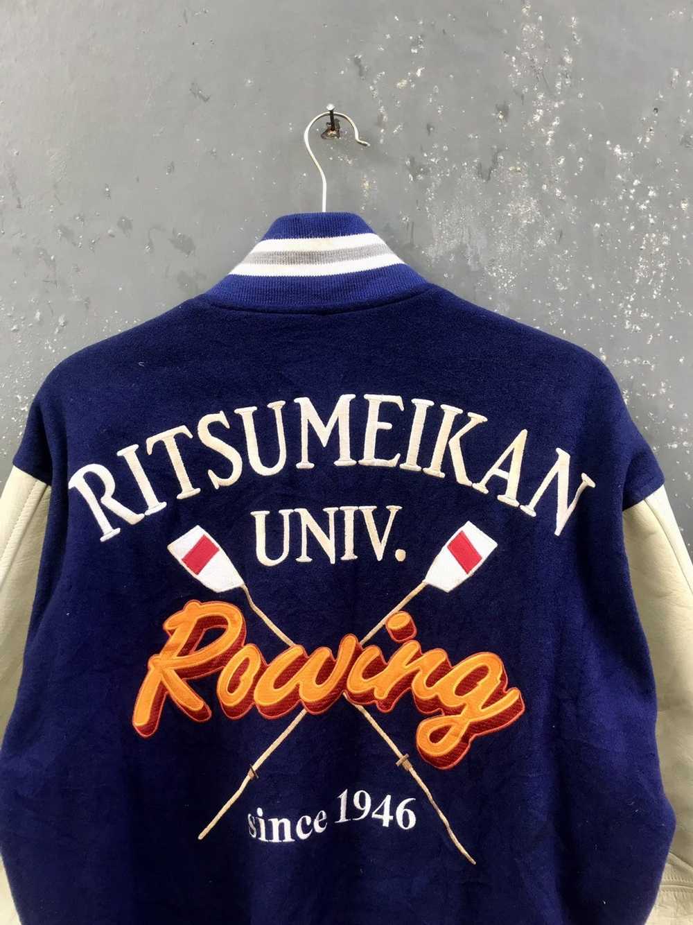 Japanese Brand × Varsity Jacket Vintage RitsuMeik… - image 2