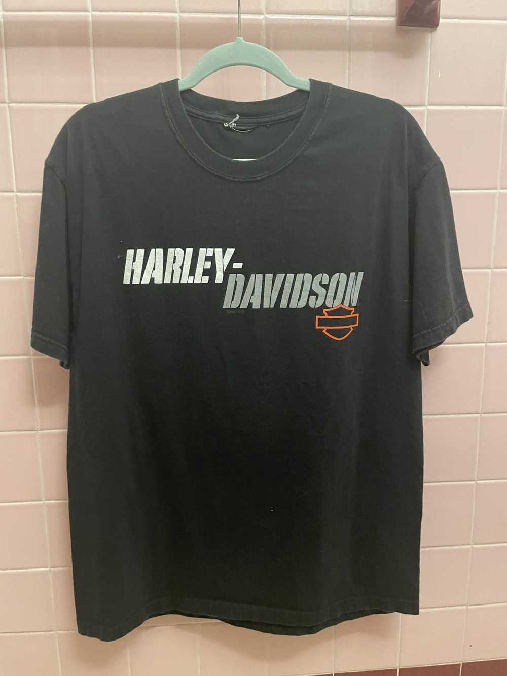 Harley Davidson × Vintage jim’s harley tee - image 2