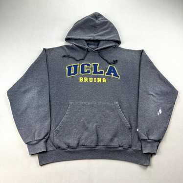 Men’s XL UCLA Bruins Pullover Hoodie Stadium Athletics Gray Embroidered NCAA
