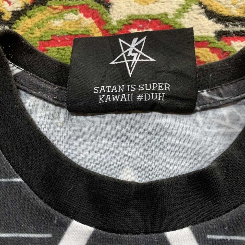 Killstar × Rock T Shirt Killstar “Satan is super … - image 5