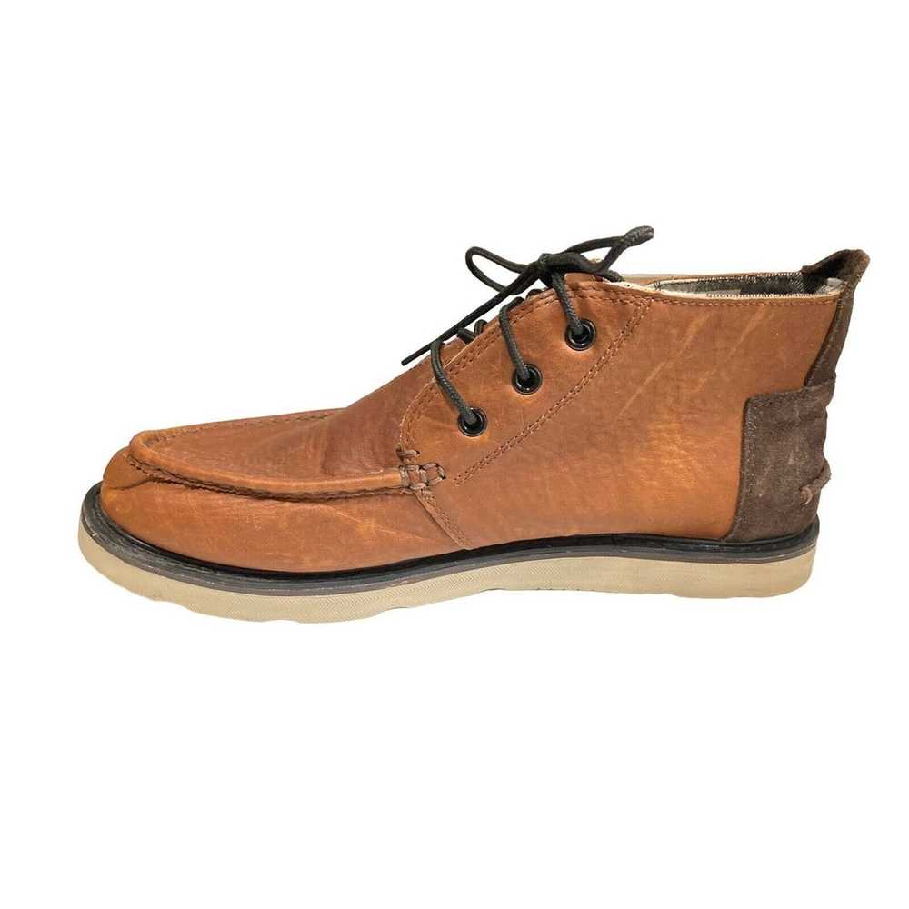 Toms TOMS Navi Moc Chukka Mens Boots Size 10 Brow… - image 2
