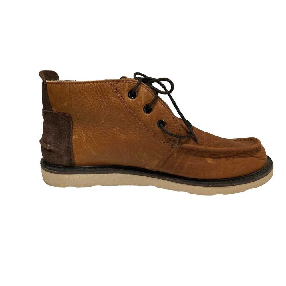 Toms TOMS Navi Moc Chukka Mens Boots Size 10 Brow… - image 3
