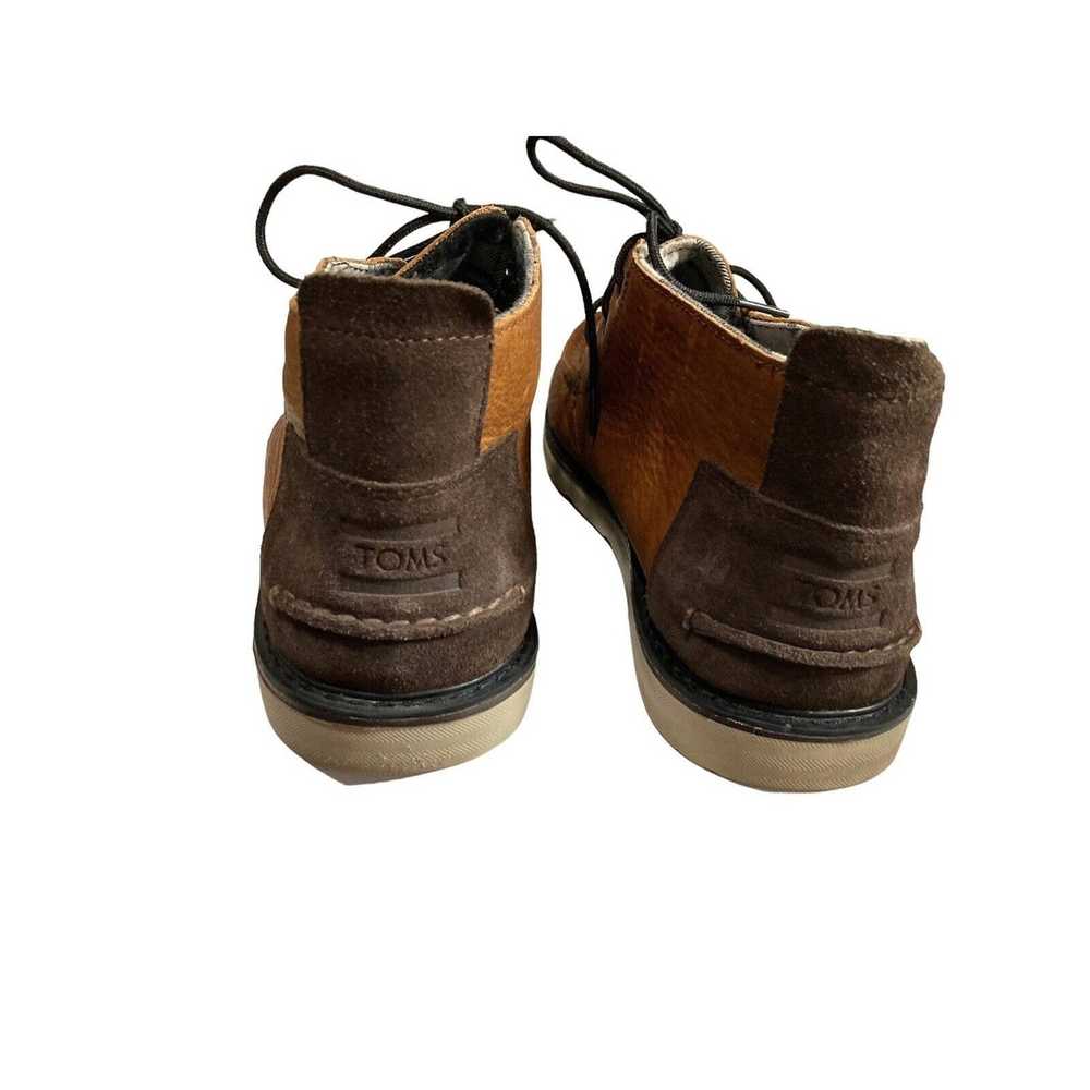 Toms TOMS Navi Moc Chukka Mens Boots Size 10 Brow… - image 6