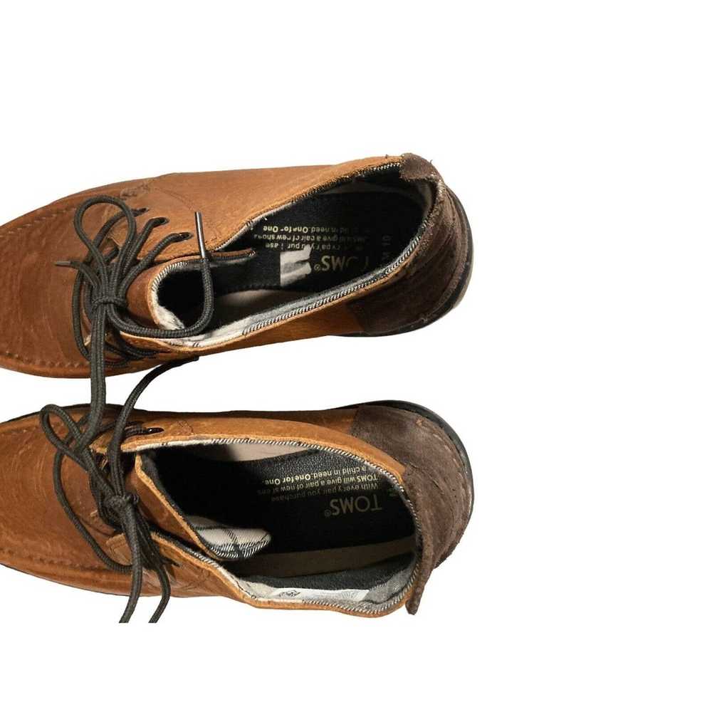Toms TOMS Navi Moc Chukka Mens Boots Size 10 Brow… - image 7