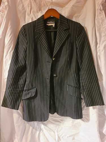 Salvatore Ferragamo Ferragamo pinstripe blazer