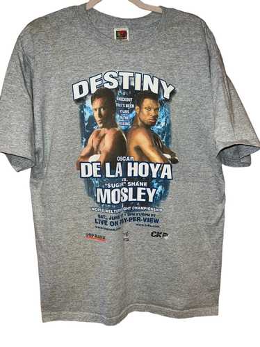 Vintage Vintage Oscar Dela Hoya vs Mosley boxing … - image 1