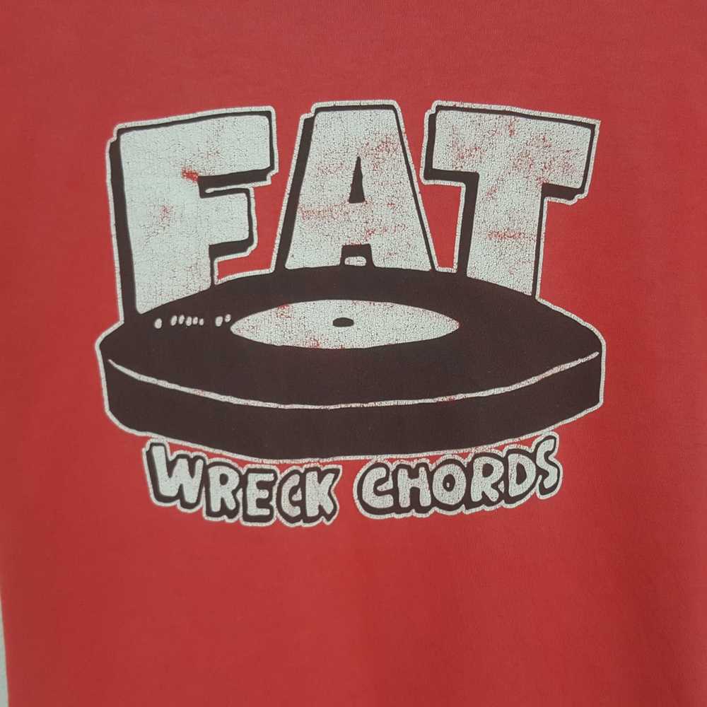 Rap Tees × Vintage Vintage Fat Wreck Chords Rappe… - image 2