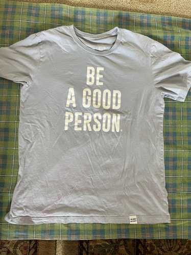 Be Positive Baby Blue Be A Good Person T-Shirt