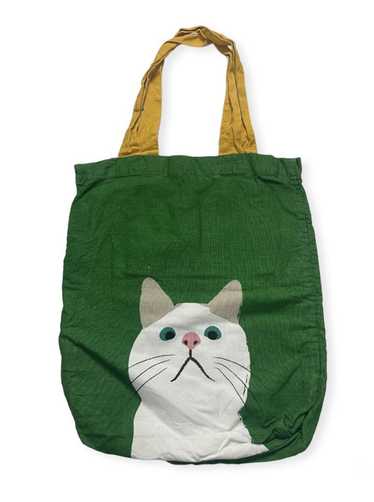 Anima × Designer × Japanese Brand Cat tote Bag