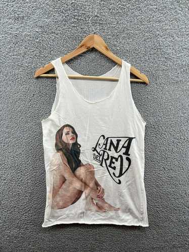 Other Lana Del Ray White Tank Top