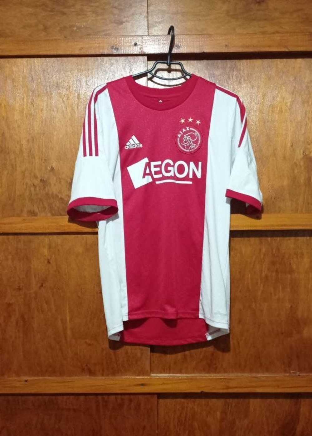 Adidas × Soccer Jersey × Vintage AJAX AMSTERDAM 2… - image 1