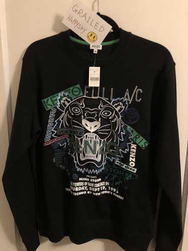 Kenzo Kenzo tiger black sweatshirt size M - image 1