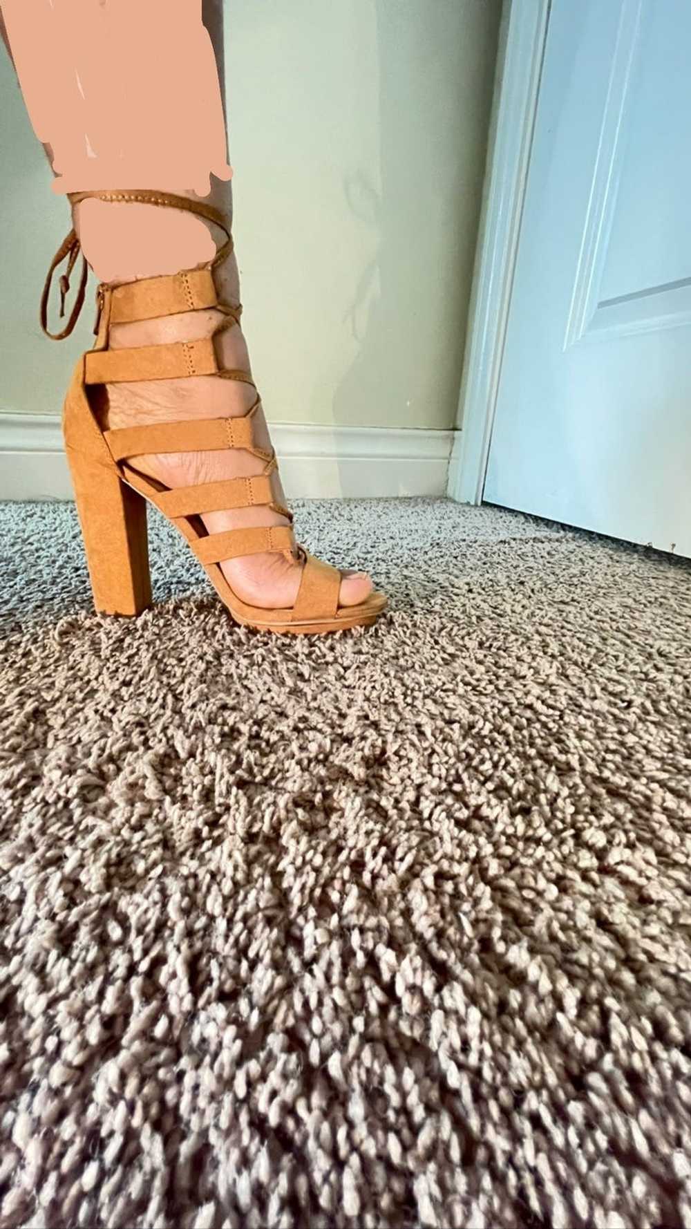 Forever 21 Brown thick heel mama - image 6