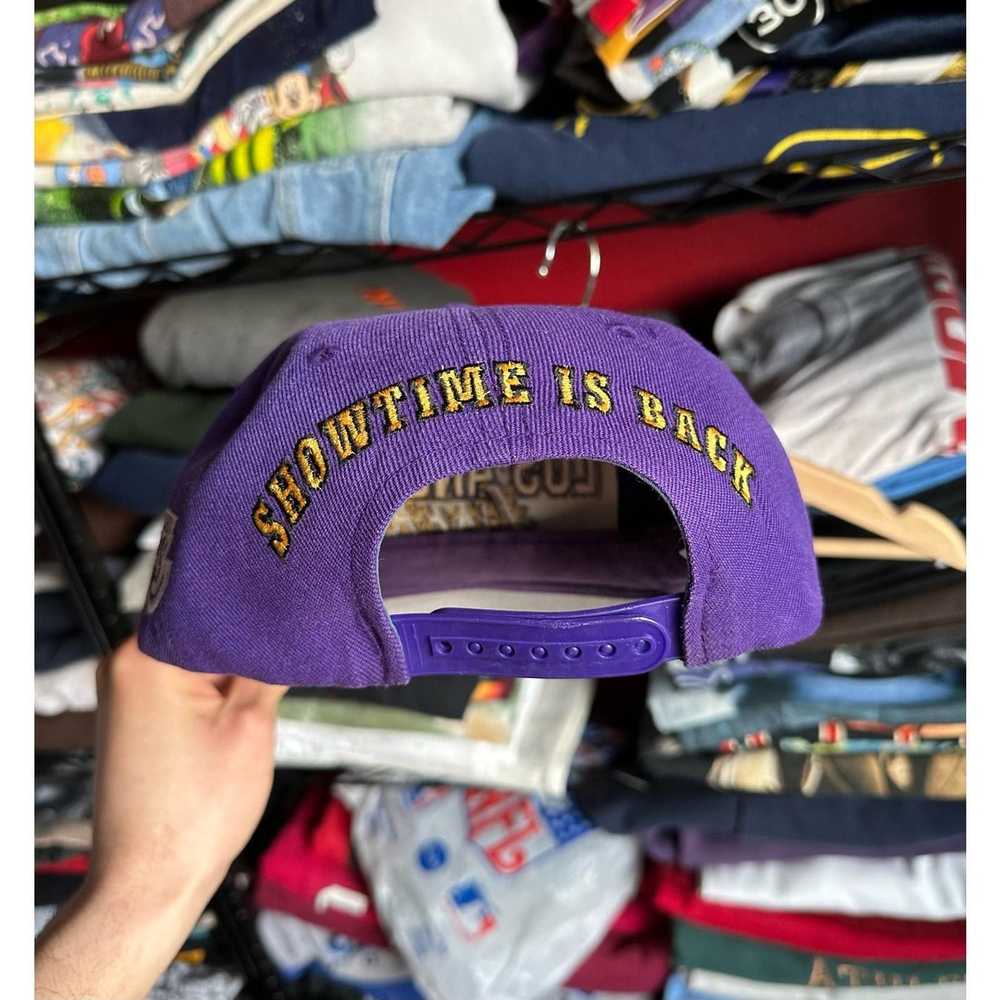 Lakers Vintage Showtime Lakers Hat🔥 one size for… - image 3