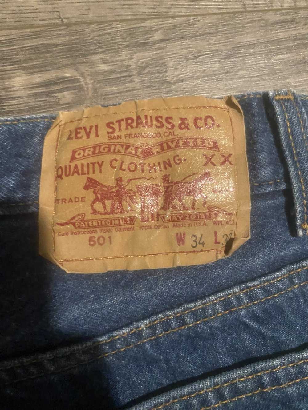Levi's × Made In Usa × Vintage Vintage levi jeans… - image 4