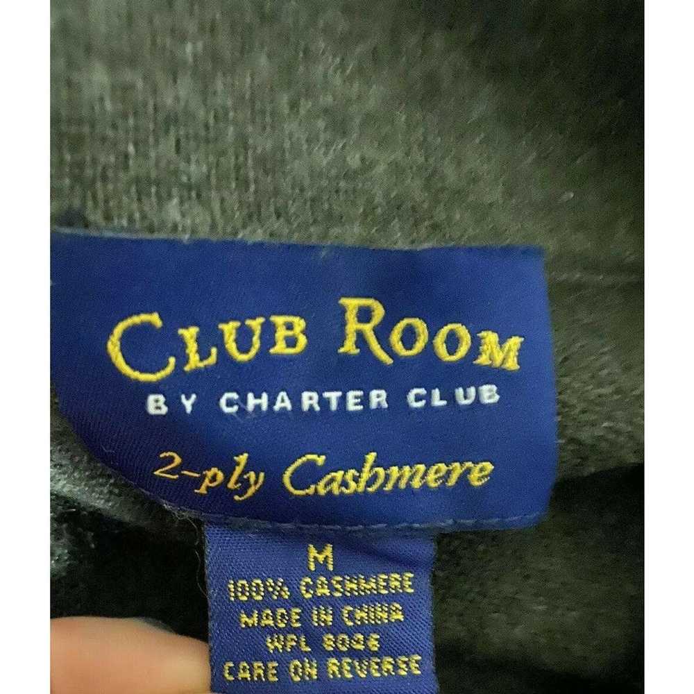 Club Room Club Room Charter Club 2-Ply Gray Cashm… - image 9