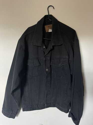 Denim Jacket × Vintage Vintage Black Denim Jacket