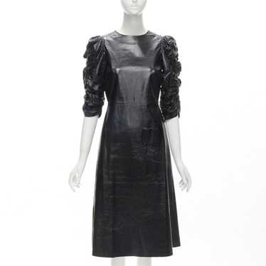 Celine rare OLD CELINE Phoebe Philo black shiney … - image 1