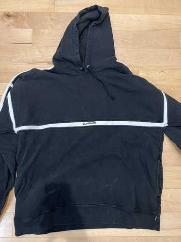 Supreme Black Hoodie  Black Pullover Hoodie - Jackets Janction