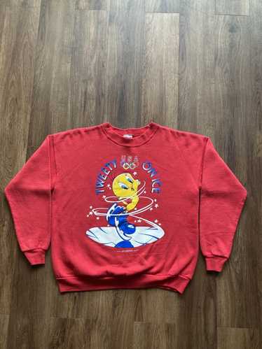 Hanes × Streetwear × Vintage 1995 Tweety Bird Olym