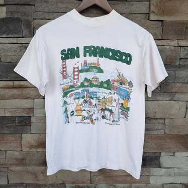 Screen Stars Vintage 80s SAN FRANCISCO TOURIST sh… - image 1