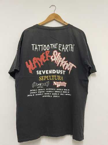 Vintage tattoo the earth - Gem