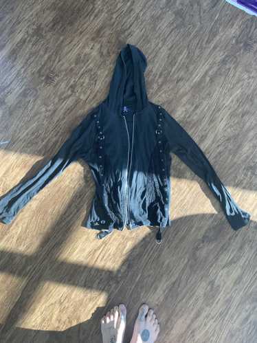 Deadstock Royal bones bondage hoodie size: Small. - image 1