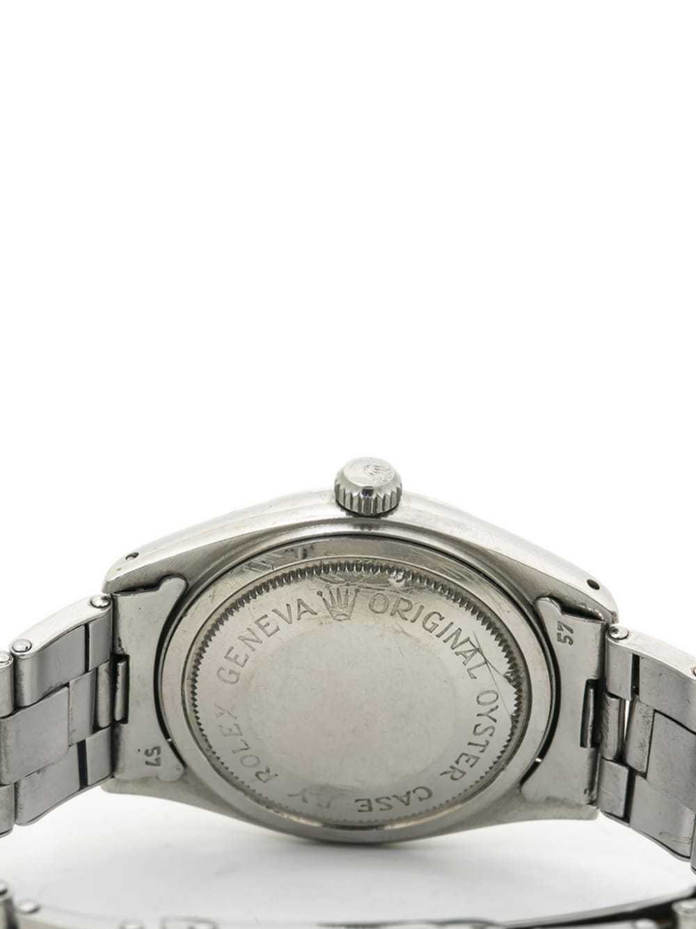 TUDOR pre-owned Prince OysterDate 34mm - Silver - image 5