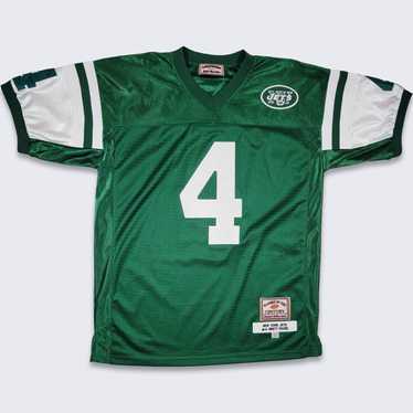 Vtg Y2K NFL New York Jets Brett Favre 4 YOUTH Large Football 