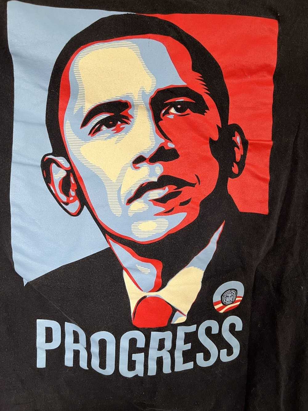 Obama × Obey × Streetwear Obey Obama tee - image 2
