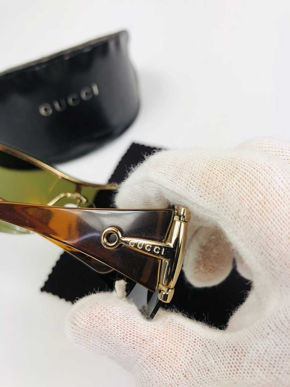 Gucci Gucci logo sunglasses - image 3