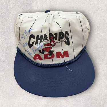 80s New York Yankees Champion henley. Made in USA. S/M (17x27). well worn.  $40