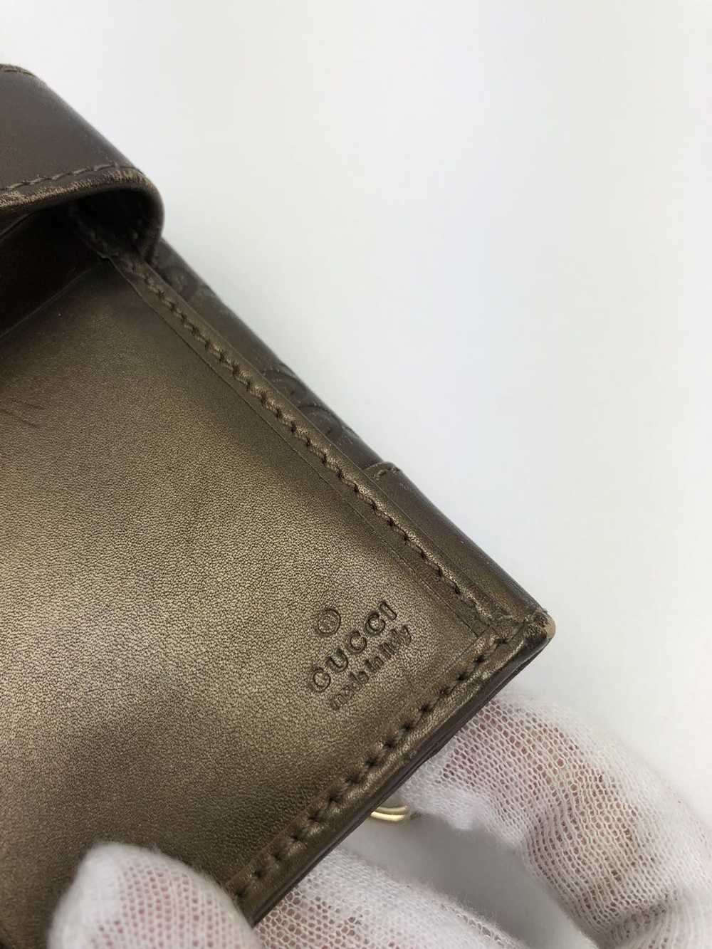 Gucci Gucci gg guccissima leather long wallet - image 5