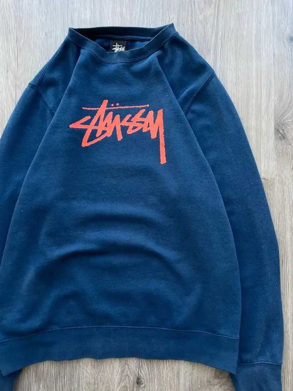 Streetwear × Stussy × Vintage Vintage Sweatshirt … - image 2