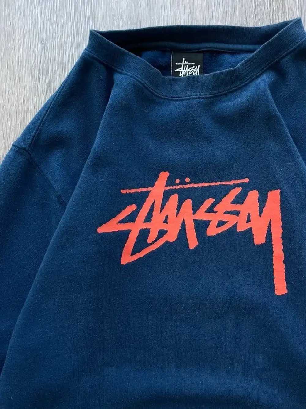 Streetwear × Stussy × Vintage Vintage Sweatshirt … - image 5