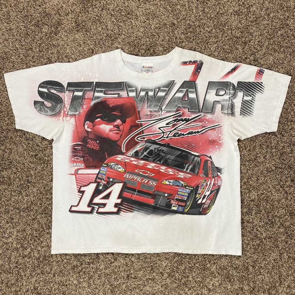 Chase Authentics Nascar Tony Stewart AOP Graphic … - image 1