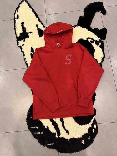 Supreme S Logo Hooded Sweatshirt (FW18) Red