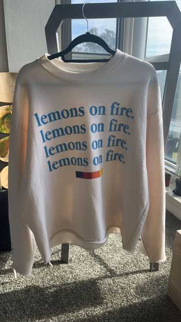 Custom × Rare Lemons on Fire RARE Sweater