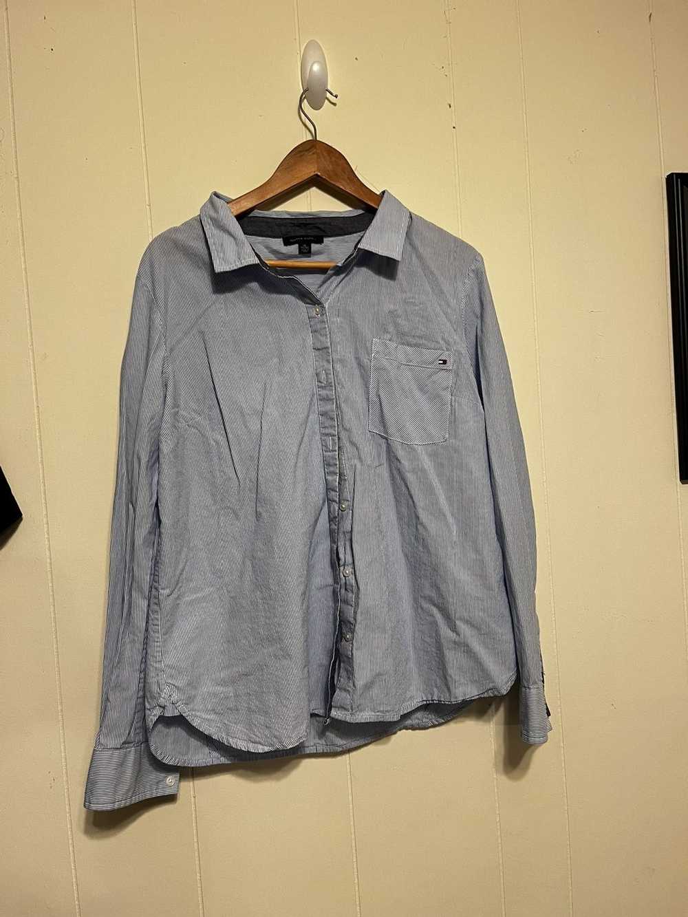 Tommy Hilfiger Tommy button up long sleeve - image 1