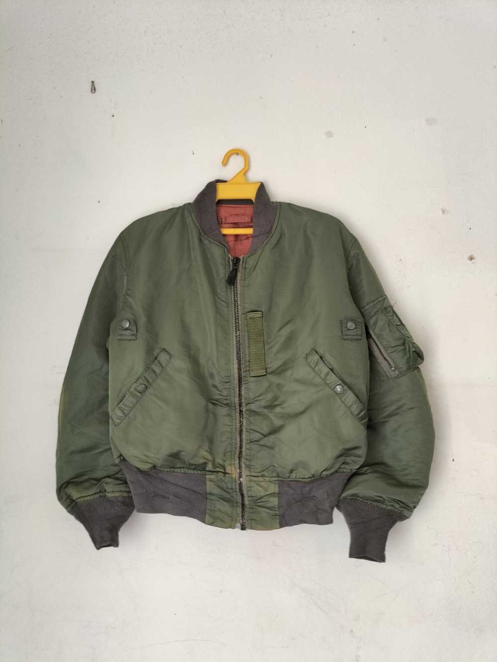 Alpha Industries × Vintage Vintage 70s 80s MA 1 B… - image 1